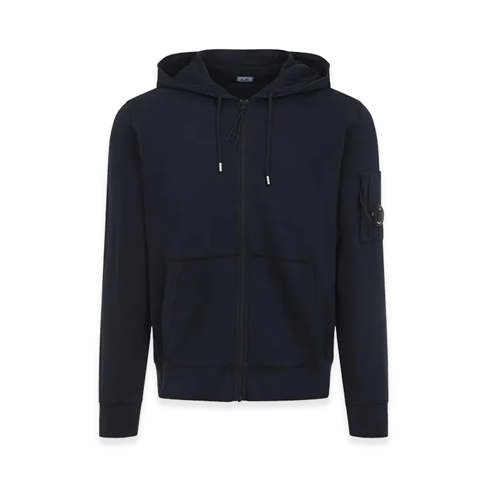 C.P. Company Zip Lens Hoodie "Total Eclipse"