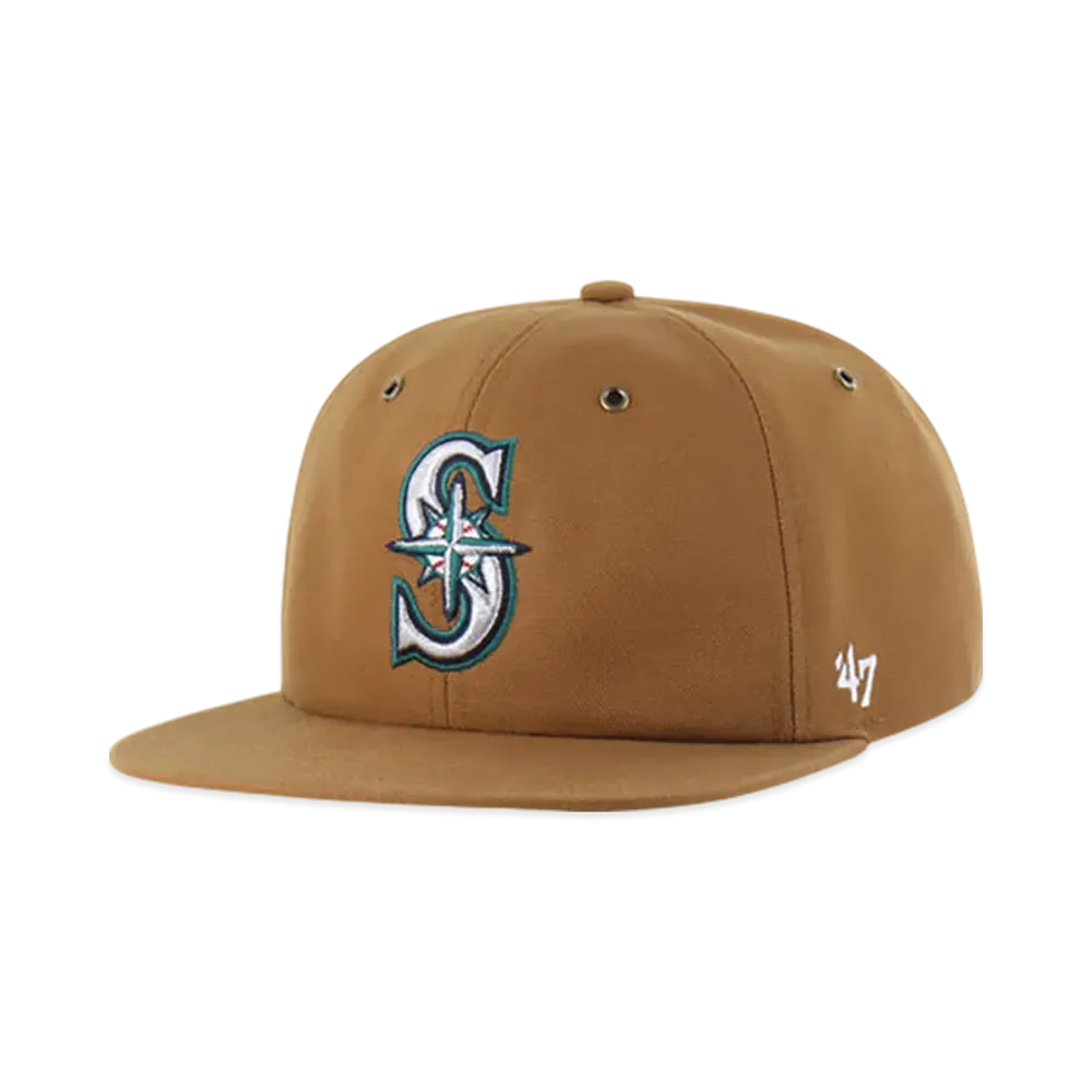 47 x Carhartt Seattle Mariners Captain RL Relaxed Fit "Brown"