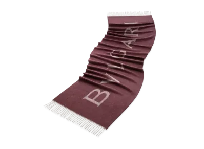 BVLGARI Logomania Stole "Purple"