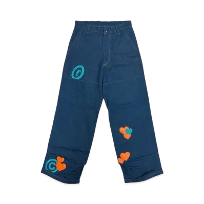 COIN PARKING DELIVERY CPD LOVE Patch Pants #25 "Blue"