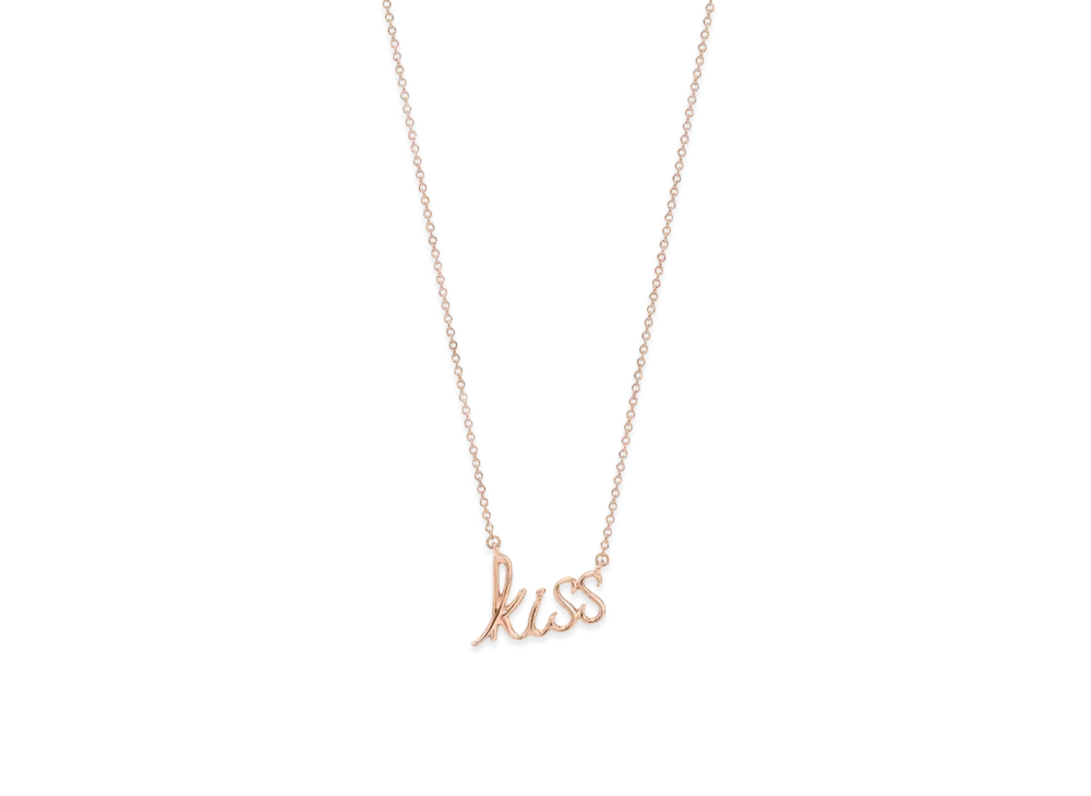 Tiffany & Co. Paloma's Graffiti Kiss Pendant 18K "Rose Gold"