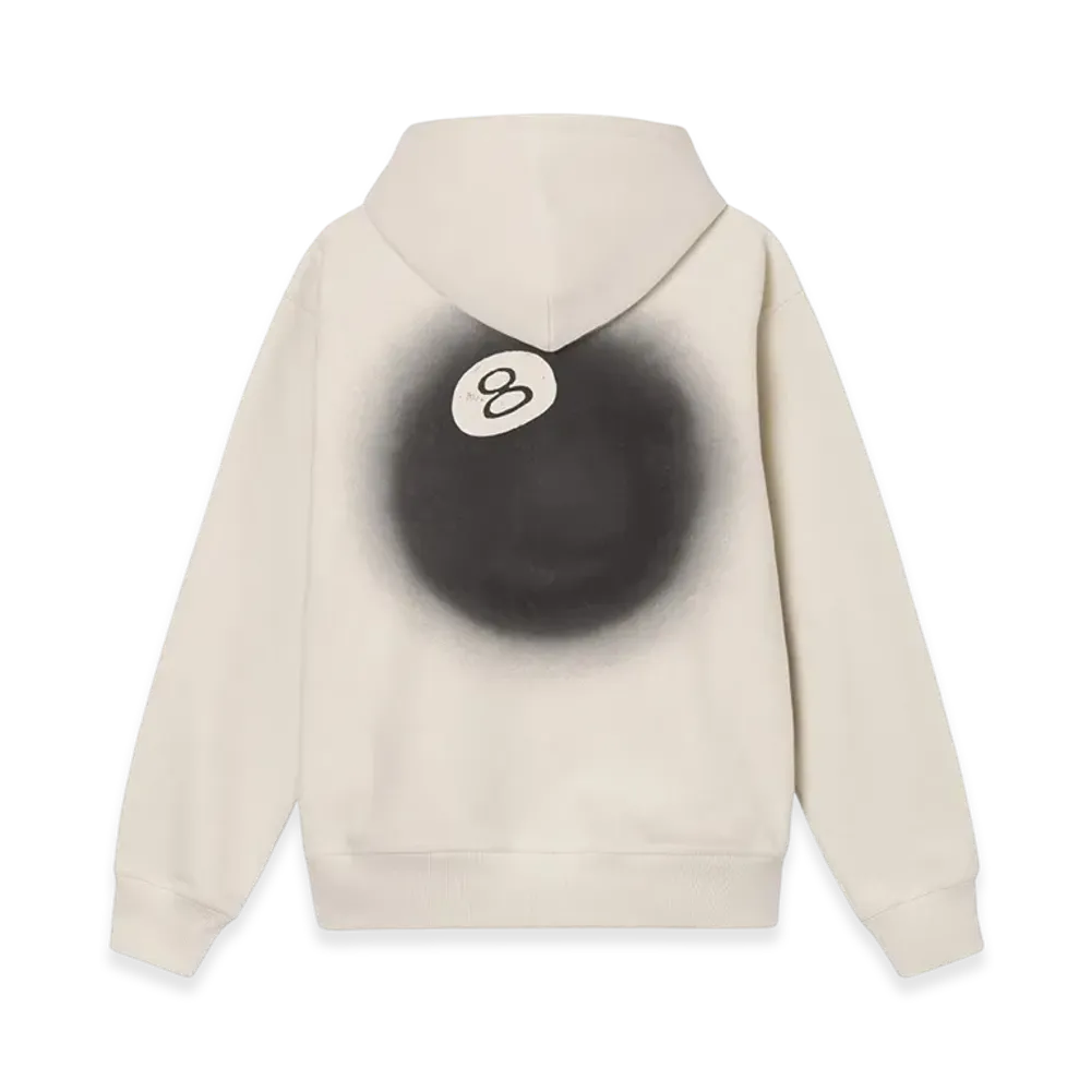 Stussy 8 Ball Fade Hoodie "Putty"