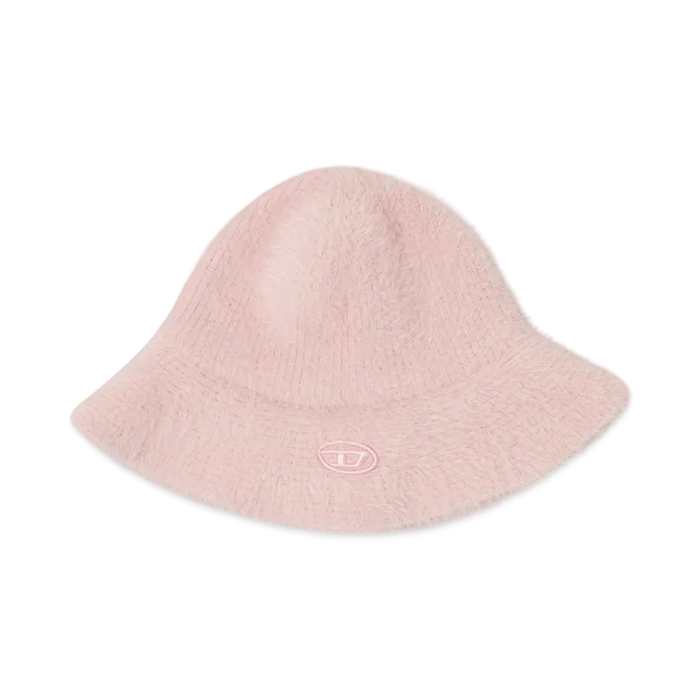 Diesel K-Solange Knit Cap "Pink/White"