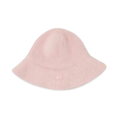 Diesel K-Solange Knit Cap "Pink/White"