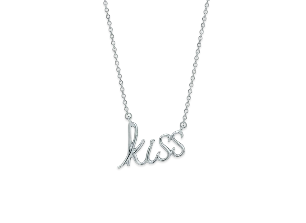 Tiffany & Co. Paloma's Graffiti Kiss Pendant "Silver"