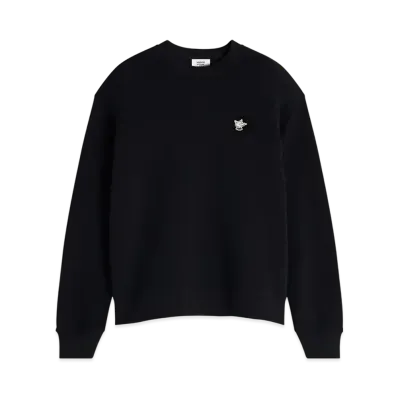 Maison Kitsune Cafe Kitsune Barista Fox Patch Regular Sweatshirt "Black"