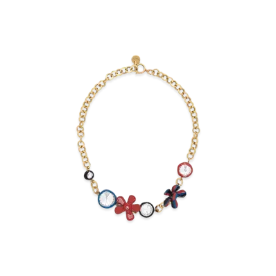MARNI Women's Daisy Crystal Necklace "Multi"