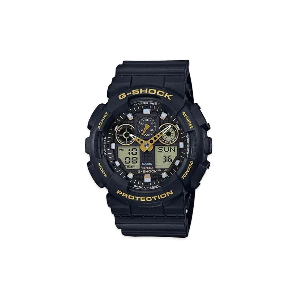 Casio G-Shock Analog-Digital GA100GBX-1A9 - 55mm in Resin