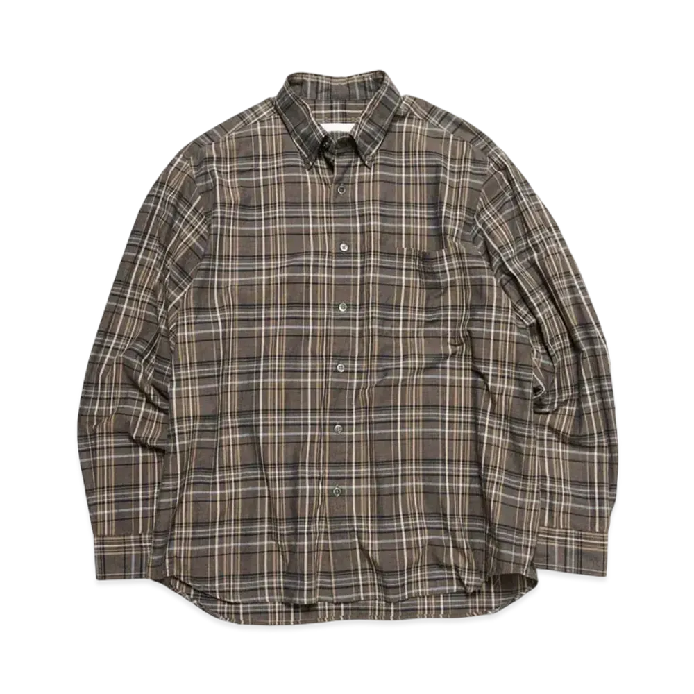 SOPHNET. B.D Shirt "Gray Check"