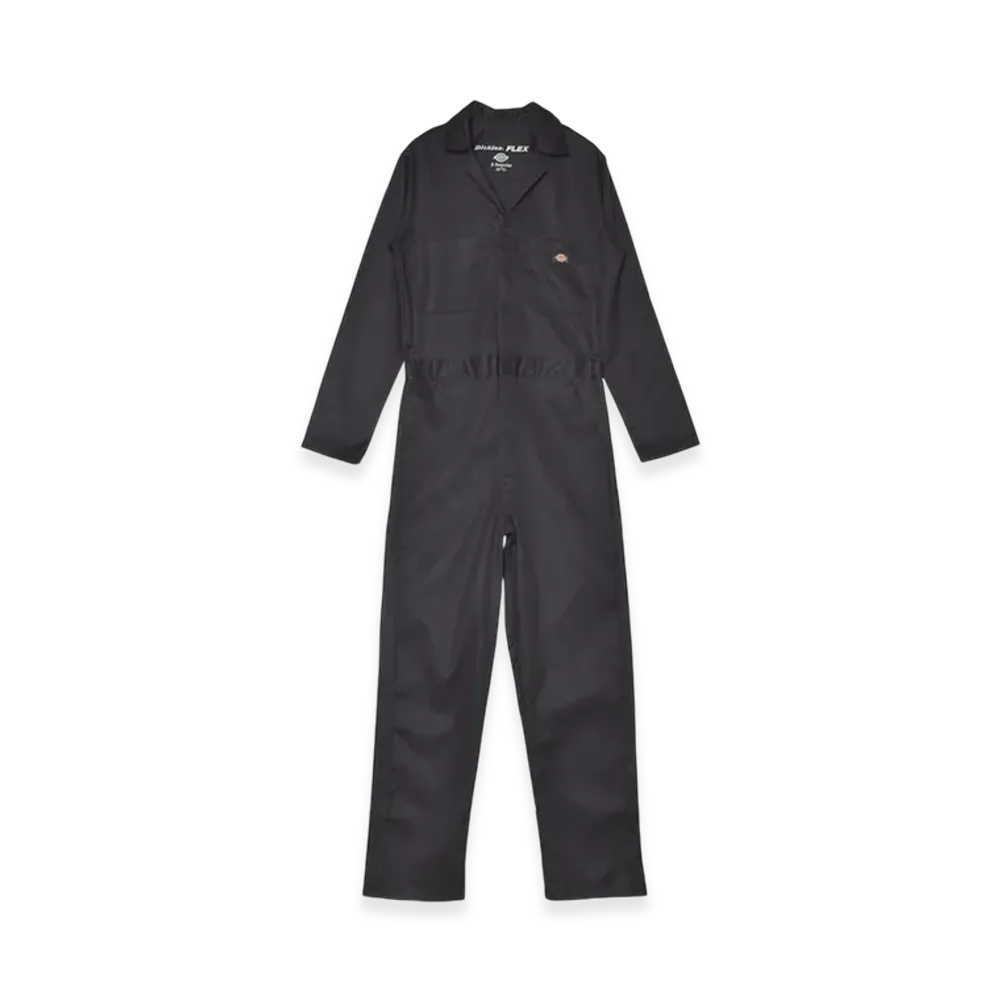 Dickies Long Sleeve Flex Coverall "Black"