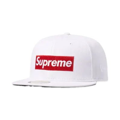 Supreme Money Box Logo New Era "White"