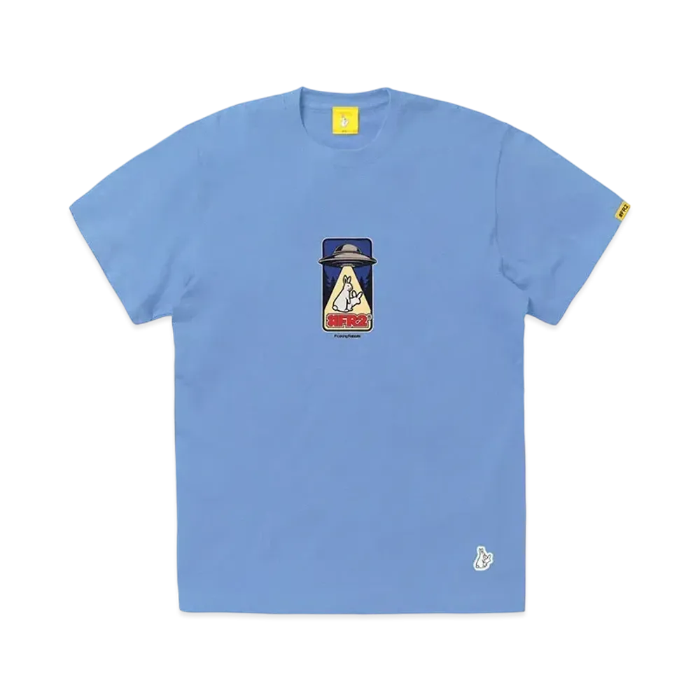 FR2 Rabbits Abducted By Ufo T-Shirt "Sax Blue"