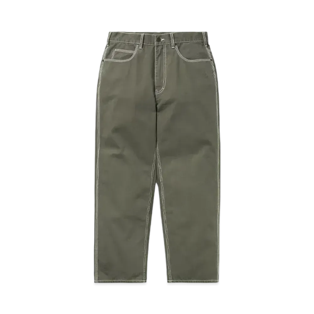 thisisneverthat Contrast Stitch Pant "Olive"