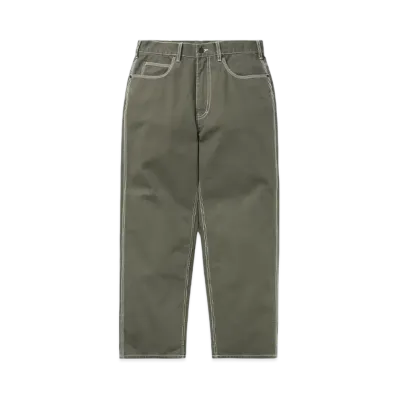 thisisneverthat Contrast Stitch Pant "Olive"