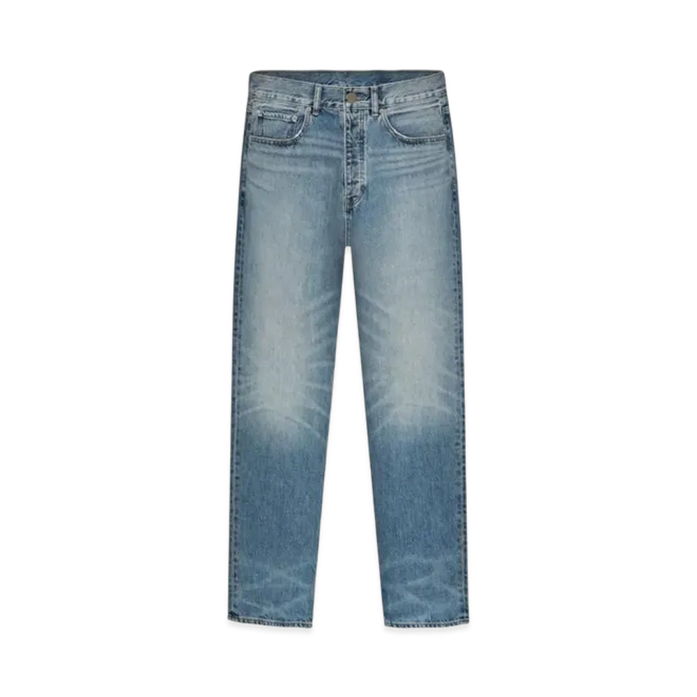 FEAR OF GOD ESSENTIALS Denim 5-Pocket Jeans "Classic Blue"