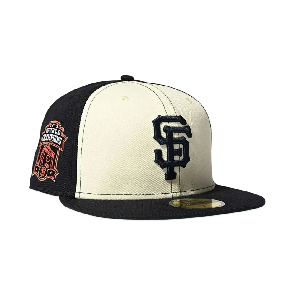 HOME GAME SAN FRANCISCO GIANTS CO 2012 WC 59FIFTY "CHROME/NAVY"