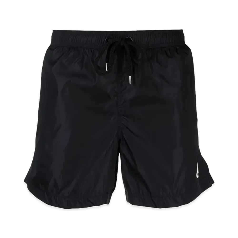 MONCLER Logo Patch Swim Shorts "Dark Blue"