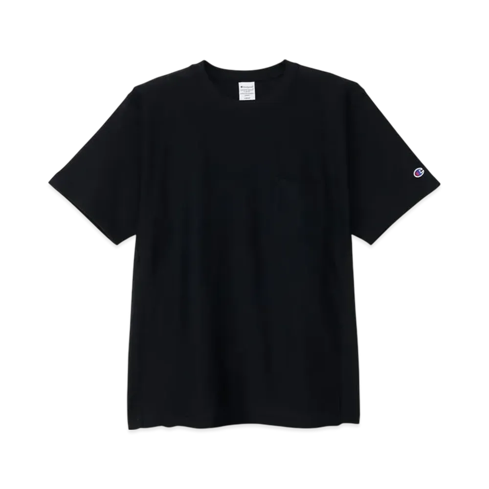 Champion Reverse Weave Short Sleeve Pocket T-Shirt 25SS "Black"