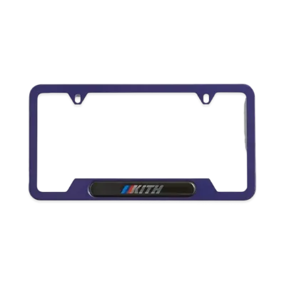 Kith x BMW Car Plate "Techno Violet"