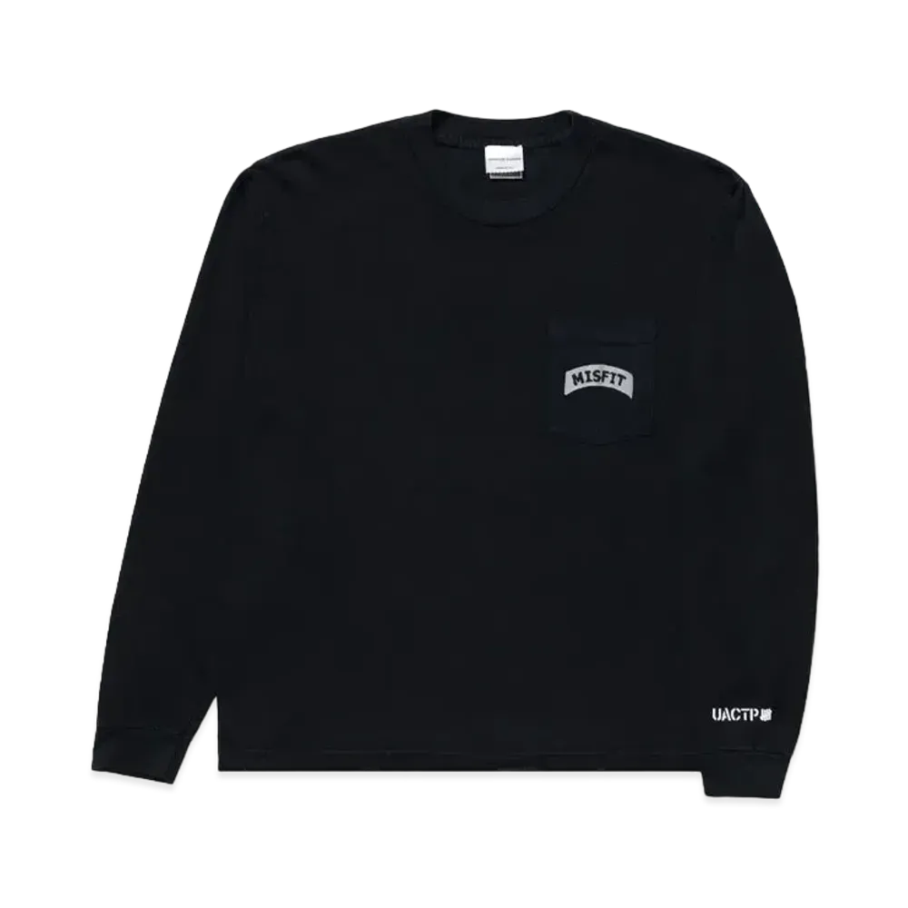 UNDEFEATED UACTP x Gardar Eide Einarsson Standard Brief L/S Pocket Tee "Black"