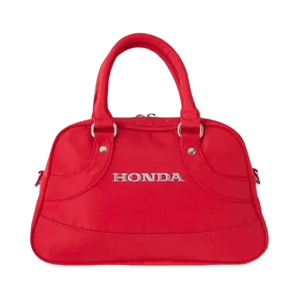 MOUSSY x HONDA Mini Boston Bag "Red"