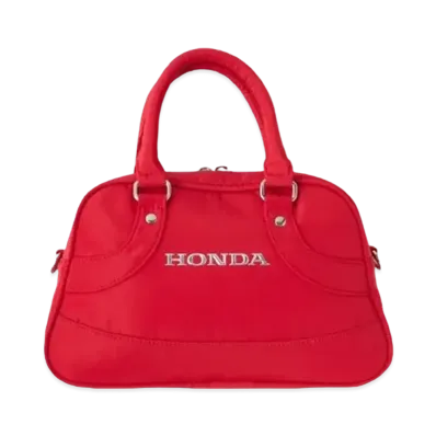 MOUSSY x HONDA Mini Boston Bag "Red"