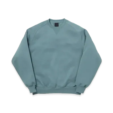 DAIWA PIER39 Tech Sweat Crew Freedom Sleeve "Smoke Green"