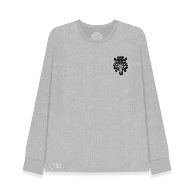 Chrome Hearts Dagger Waffle Thermal L/S Shirt "Grey"