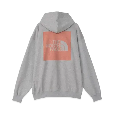 The North Face Jacquard Back Square Logo Hoodie "Mix Gray"