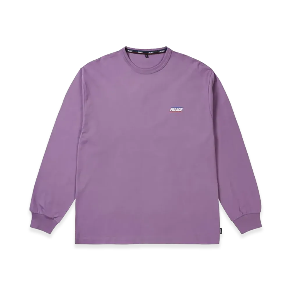 PALACE Basically A Longsleeve "Flat Grape"