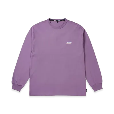 PALACE Basically A Longsleeve "Flat Grape"