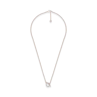 Hermes Finesse Pendant "Pink Gold/Diamond"
