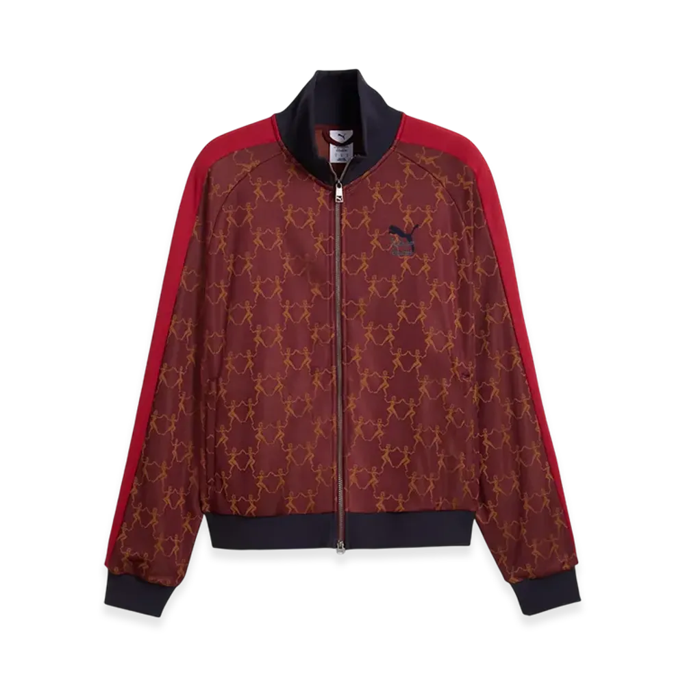 Puma x KidSuper Studios T7 Jacket "Ruby Shimmer Aop"
