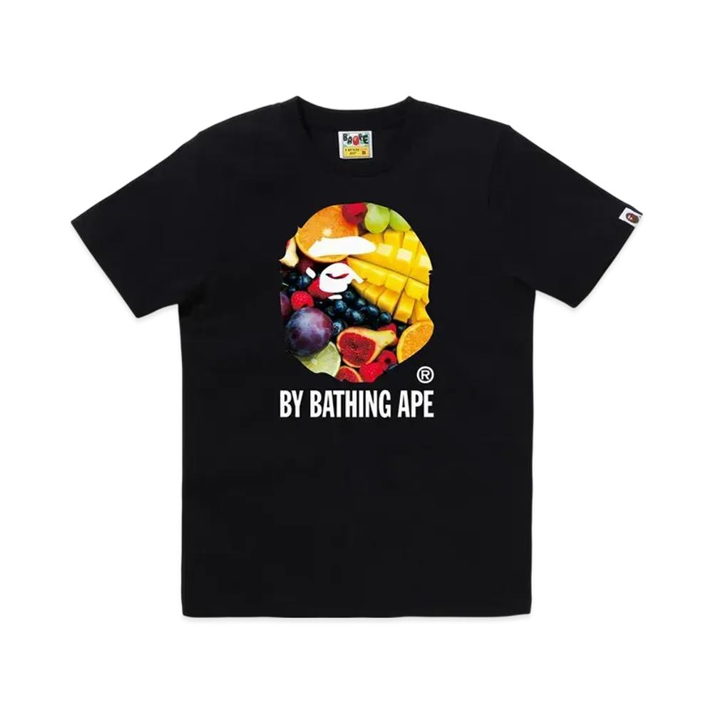 A BATHING APE By Bathing Ape Fruit Tee "Black"
