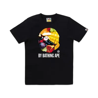A BATHING APE By Bathing Ape Fruit Tee "Black"