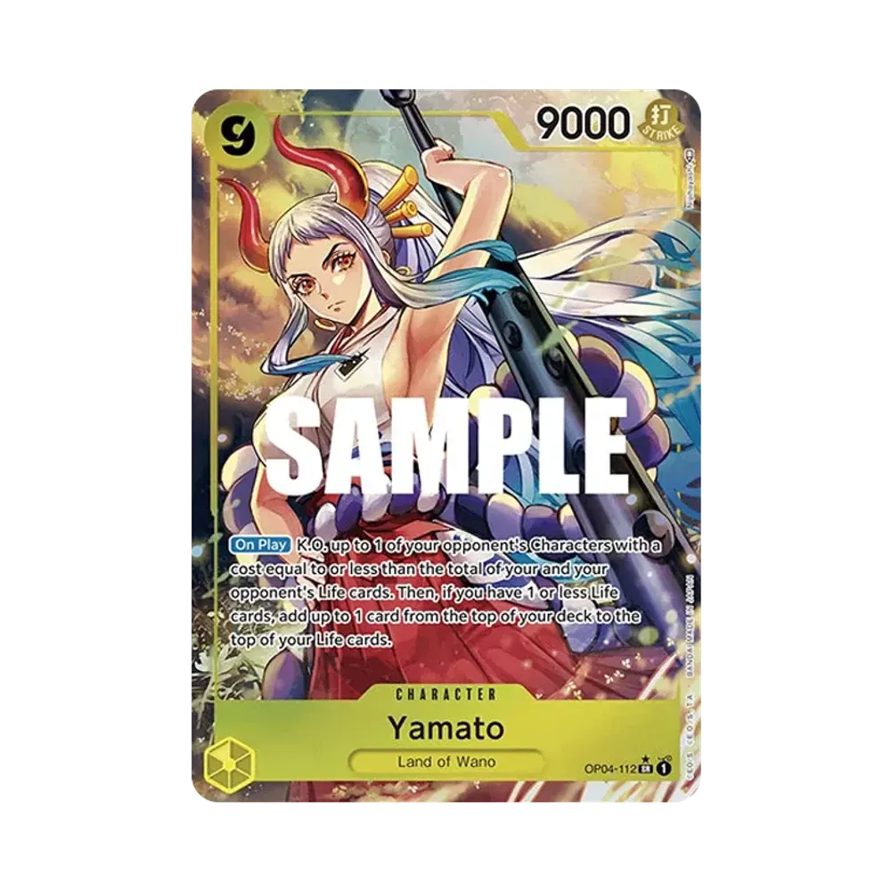 ヤマト SR フラシOP04-112 フラッグシップ ベスト8 プロモ ヤマト SR (フラシヤマト) [OP04-112] (フラッグシップバトル ベスト8