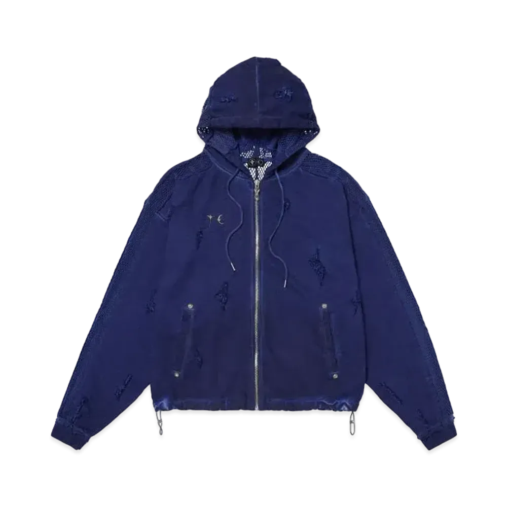 THUG CLUB Dem Sound Zip-Up "Blue"