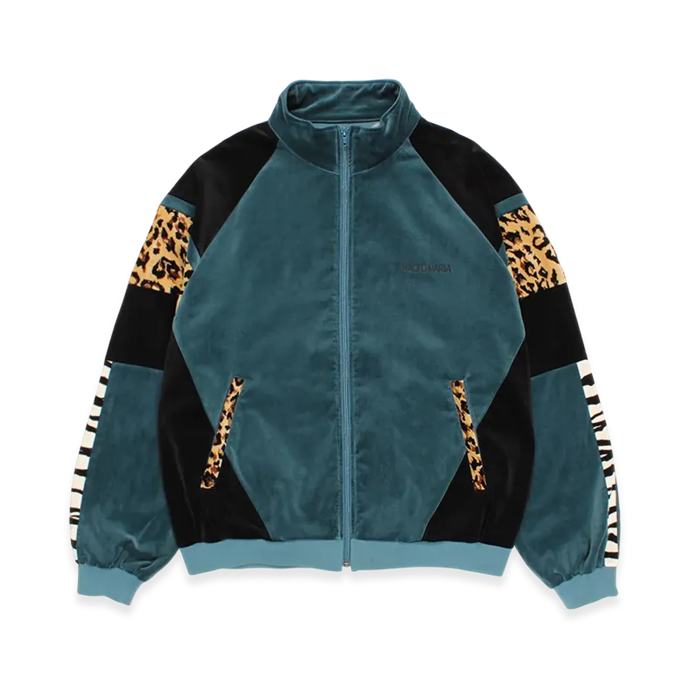 WACKO MARIA Velveteen Track Jacket "Blue"