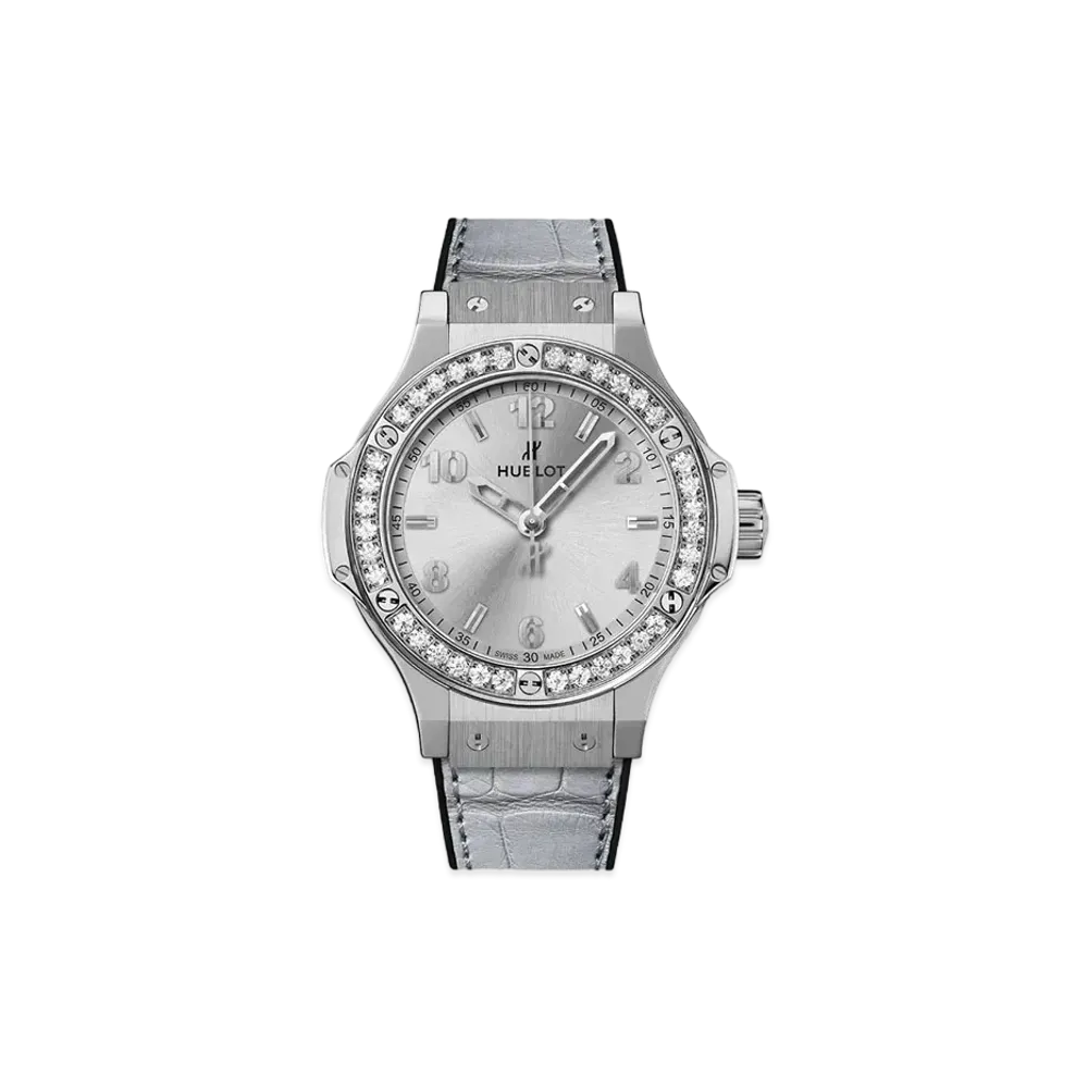 HUBLOT Big Bang Monochrome Steel Diamonds 38mm