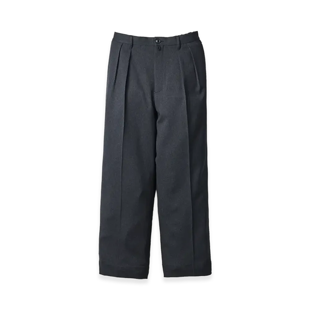 SEDAN ALL-PURPOSE Ventilation Wide Slacks "Charcoal"