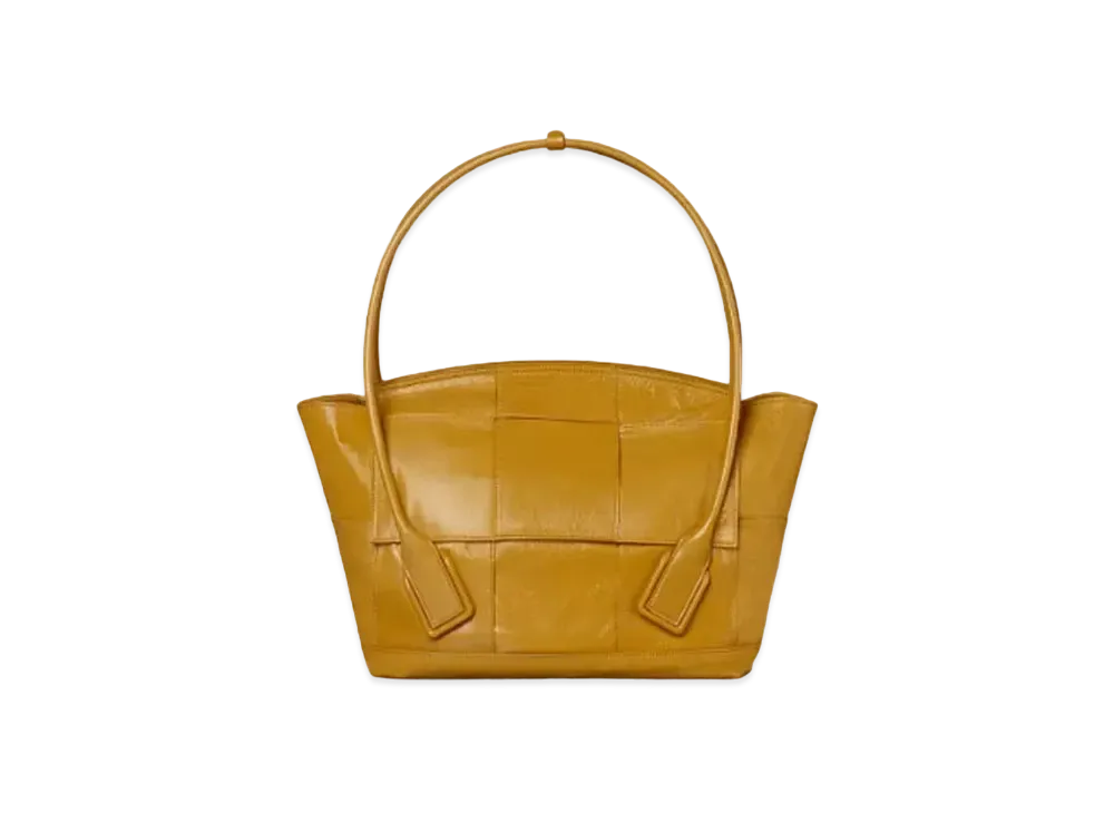 Bottega Veneta Medium Arco Slouch Hand Bag "Ocre"