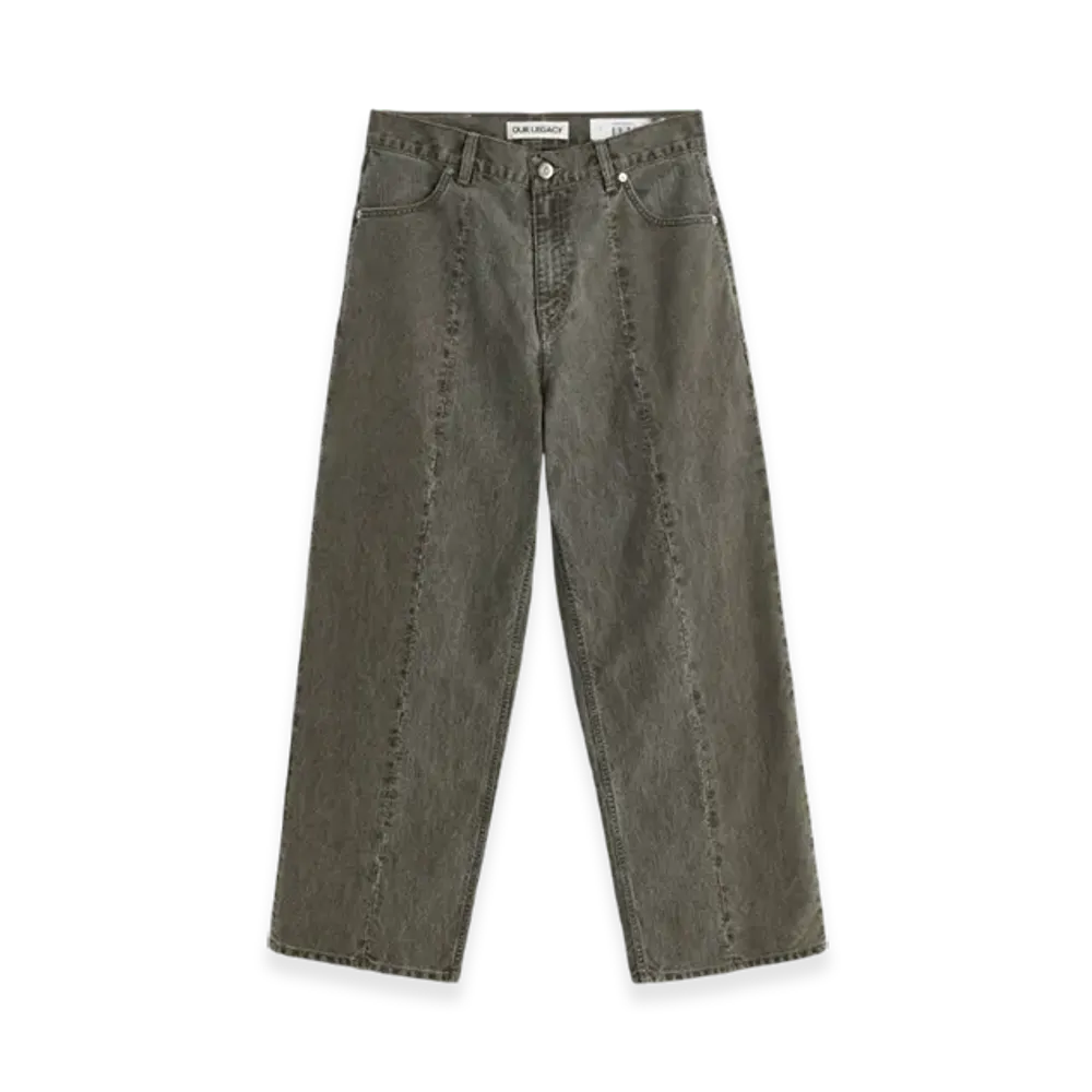 OUR LEGACY Fatigue Cut "Olive Pigment Coated Weave"