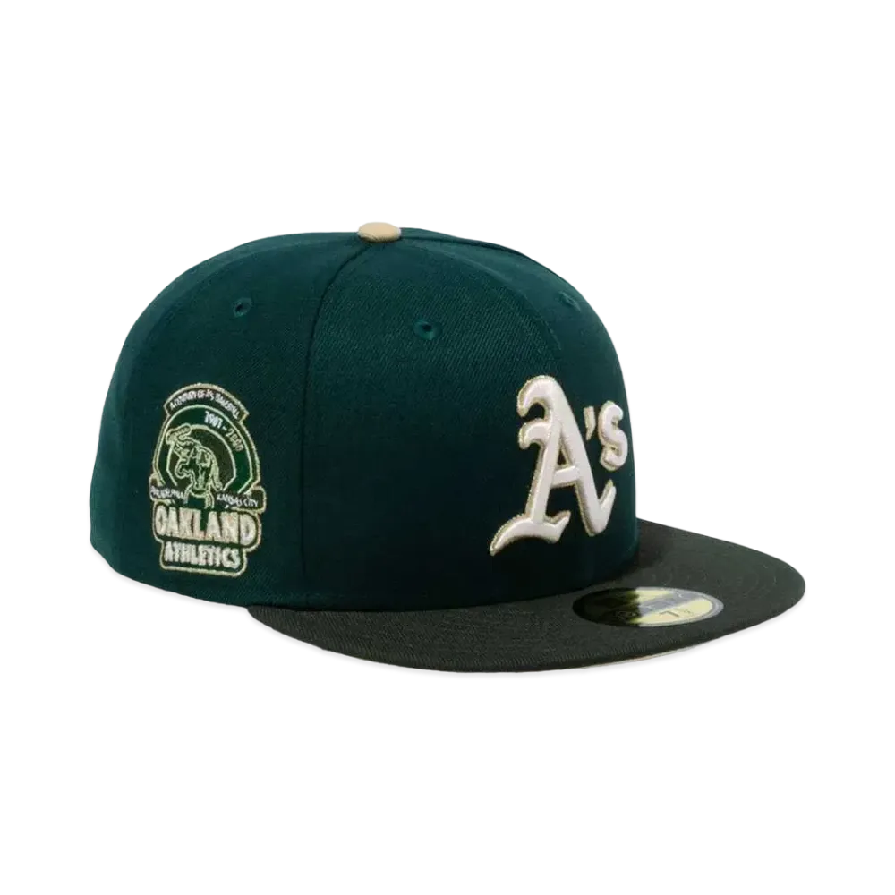 NEW ERA 59FIFTY Year Of The Dragon Oakland Athletics Fukuoka "Dark Green"