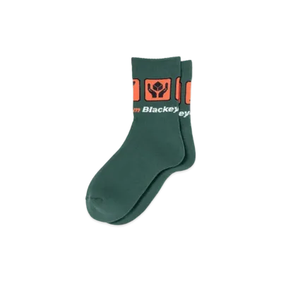 BlackEyePatch DOTCOM SOCKS "Green"