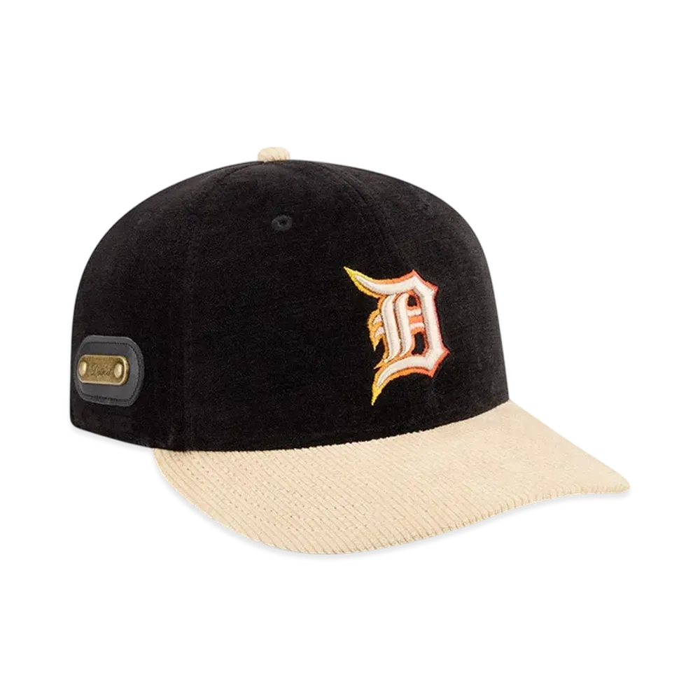 NEW ERA LP 59FIFTY Fall Velvet Detroit Tigers "Black"