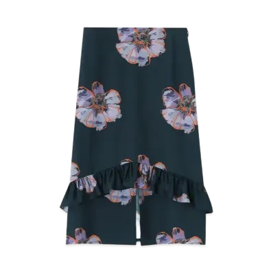 Paul Smith Women's Anemone Skirt "Navy"