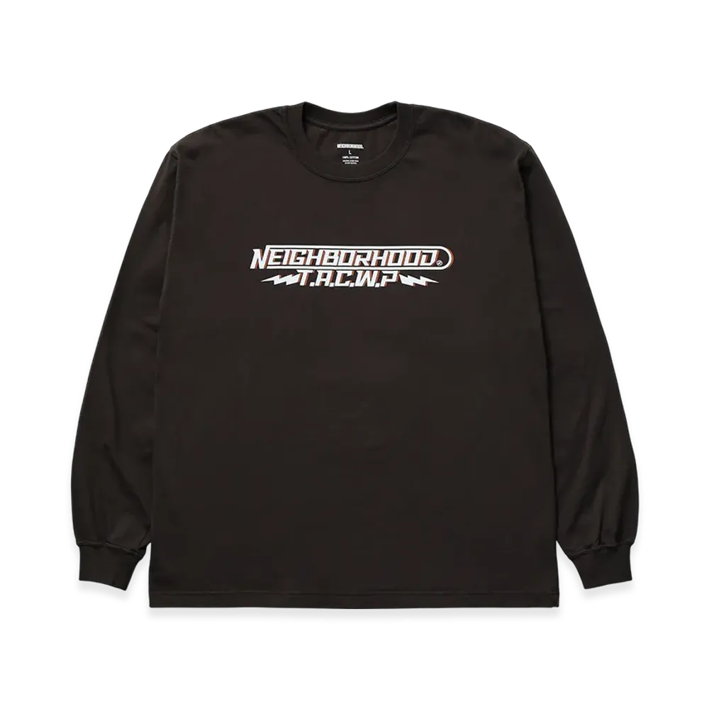 NEIGHBORHOOD NH 252 Spot . Tee LS-4 "Brown"
