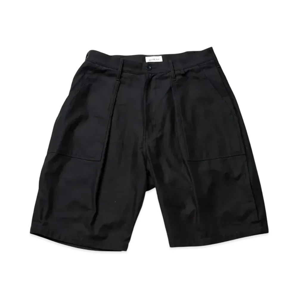 ALOUND Ventilation Baked Shorts "Black"
