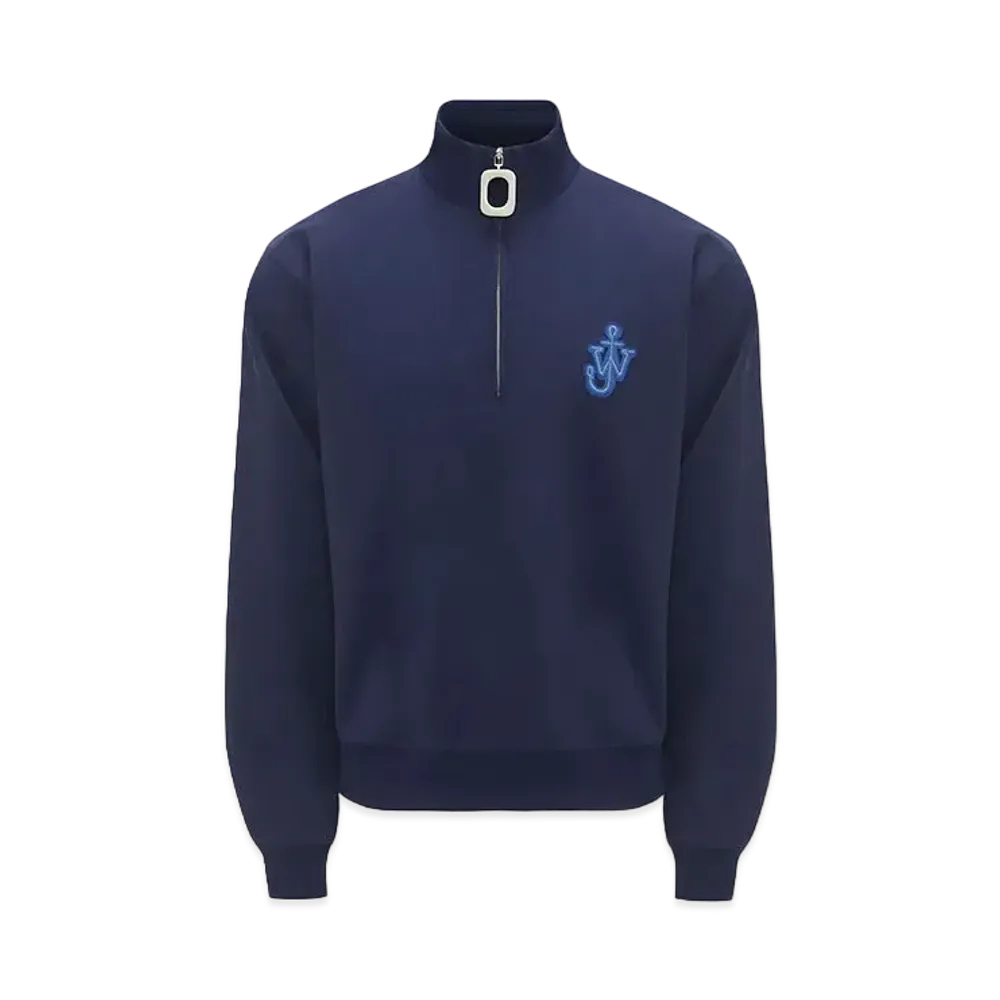 JW ANDERSON Half-Zip Track Top "Oxford Blue"