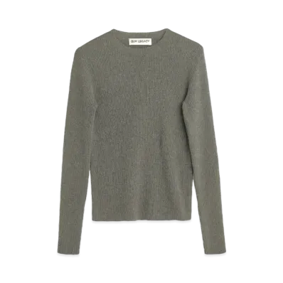 OUR LEGACY Compact Roundneck Super Wool "Grey"
